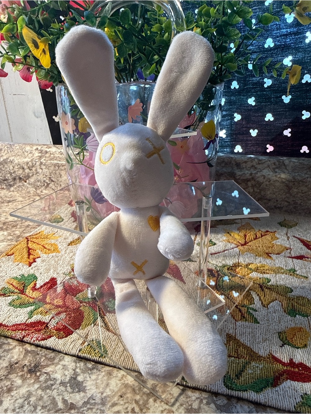 Bunny bag charm